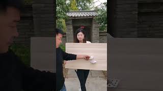 Amazing The Playing Cards Stuck Into The Wood Like Nails💥funny challenge flying [upl. by Hwu]