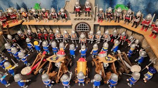 Playmobil Battle For The Gold Stop Motion [upl. by Nohsauq165]