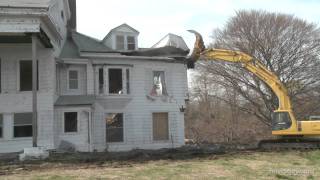 Gatsby home demolished [upl. by Atinele]