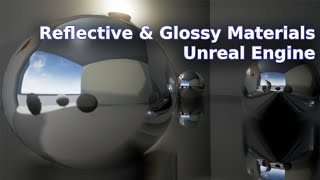 How to Create Simple Reflective and Glossy Materials in Unreal Engine  UE Beginner Tutorial [upl. by Jerrilee92]