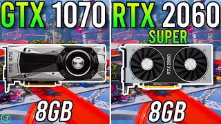 GTX 1070 vs RTX 2060 Super  Tested in 2023 [upl. by Ramsey]