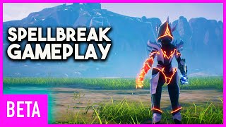 Spellbreak Beta Gameplay  A Magical Battle Royale Win Gameplay [upl. by Merras]