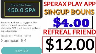 sperax play app review  sperax play withdraw  airdrop  speraxio  sperax play new update  Spa [upl. by Blodgett]