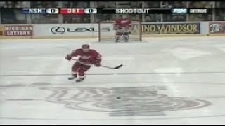 AllTime Shootout Goals Pavel Datsyuk [upl. by Reteip]