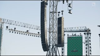 Madonna Utilizes LAcoustics System at Copacabana Beach Rio de Janeiro Brazil [upl. by Guinevere774]