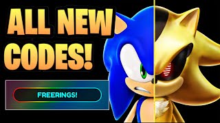 NEW ALL WORKING CODES FOR SONIC SPEED SIMULATOR IN JUNE 2024 ROBLOX SONIC SPEED CODES [upl. by Cammi]