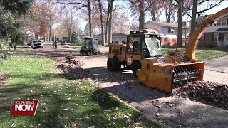 City of Lima prepares for leaf pickup [upl. by Ahsiemak609]