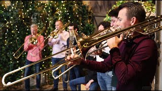 Carol of the Bells Pentatonix cover  SzegEd TRombone ENsemble  by György Gyivicsan [upl. by Dyl]