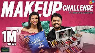 Makeup Challenge  Ft Manchu Lakshmi  Kaasko [upl. by Enimrac118]