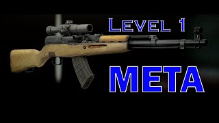 Level 1 Trader META  Early Game Budget Gun Build  Escape from Tarkov Beginner Guide 1211 [upl. by Ailesor]