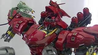 FORMANIA EX  Sazabi Mobile Suit Gundam サザビー 機動戦士ガンダム  Tamashii Nations Akiba Showroom [upl. by Schreibman451]