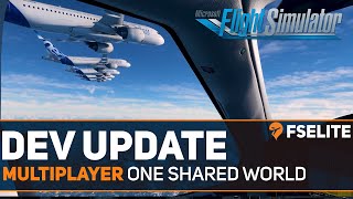 Microsoft Flight Simulator Multiplayer quotOne Shared Worldquot [upl. by Onfroi]