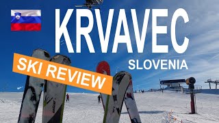 Krvavec skijanje  sve staze i recenzija [upl. by Itnahs520]