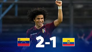 Eliminatorias  Venezuela 21 Ecuador  Fecha 5 [upl. by Gladwin540]