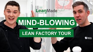 Lean Manufacturing MINDBLOWING Factory Tour Behind The Scenes [upl. by Pavla]