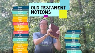 Books of the Bible Old Testament Hand Motions [upl. by Tnomel]