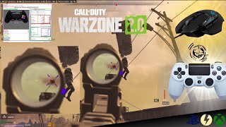 Aim Assist quotAim x2quot Settings REWASD  DS4  WARZONE 20 [upl. by Chatwin]