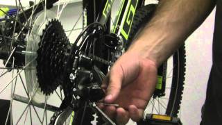 How to Adjust Rear Derailleur Cable Tension [upl. by Etsirhc]