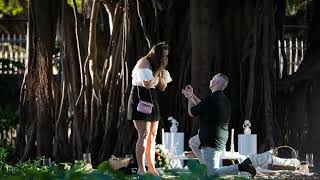 Ashleigh amp Troy  Romantic Proposal Video Botanical Gardens Brisbane [upl. by Friedberg]