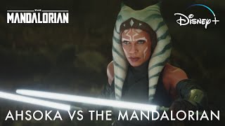 Ahsoka Tano vs The Mandalorian  Disney [upl. by Thedric672]