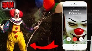 CALLING THE CLASSIC PENNYWISE FROM 1990S ON FACETIME quotITquot Picked Up [upl. by Anirahc]