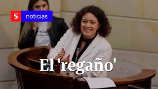 El regaño de una magistrada del Consejo de Estado a Angélica Lozano  Semana Tv [upl. by Huxley]