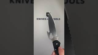 Spyderco Byrd Cara Cara 2 Emerson Wave BY03PSBK2W Black FRN partially serrated pocket knife [upl. by Weiman]