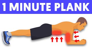 What will happen if you plank every day for 1 minute [upl. by Nifled]