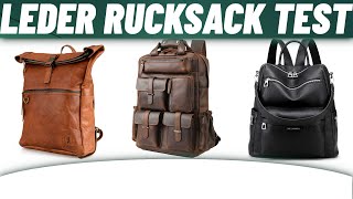 ▶ Leder Rucksack Test 2023  3 Beste Leder Rucksäcke [upl. by Starks]