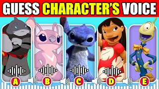 🔊IMPOSSIBLE Guess The Lilo And Stitch Movie Voice Quiz  Dr Jumba Lilo Pelekai Nani Pelekai [upl. by Astred992]