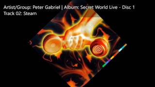 Peter Gabriel  Secret World Live Disc 1  02 Steam [upl. by Airym456]