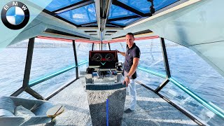 Driving BMWs €2000000 FLYING Boat [upl. by Redmer392]