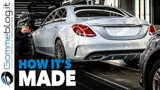 Mercedes CClass CAR FACTORY  HOW ITS MADE Assembly Production Line Manufacturing Making of [upl. by Pembroke926]