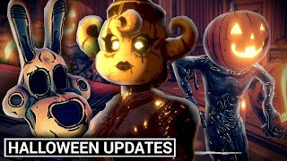 A ton of Bendy Updates dropped for Halloween Bendy The Cage Movie Lone Wolf Updates [upl. by Milton]