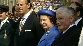 Elisabeth II en Suisse  Queen Elizabeth II in Switzerland 1980 [upl. by Radley594]