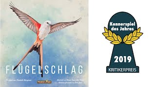 Kennerspiel des Jahrs 2019 Flügelschlag [upl. by Nolaf]