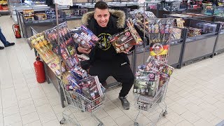 XXL 1000€ Silvester Feuerwerk Einkaufstour am 28122018 🔥  MrPyroManager [upl. by Daigle770]