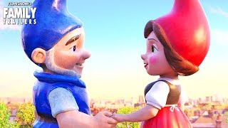 SHERLOCK GNOMES  4 New Clips amp Trailer for Johnny Depp animated sequel [upl. by Abert]