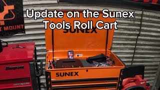 Updated Tour of my SUNEX Tools Roll Cart [upl. by Koren409]