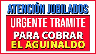 ESTO ES OBLIGATORIO💥 para COBRAR 💲el AGUINALDO de anses EN JUNIO DEL 2023  Jubilados y PNC [upl. by Airdnahc140]