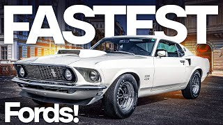 10 FASTEST Fords to Hit The Streets [upl. by Lemay]