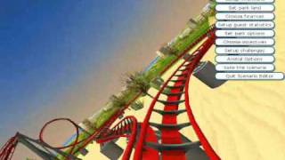 The Highest Excitment Rated RCT3 Coaster The Mustang [upl. by Fritzsche]