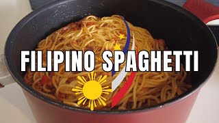 FILIPINO SPAGHETTI  Recipe [upl. by Edgard9]