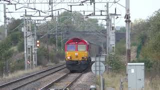 Warrington Acton Bridge amp Crewe 051024 Classes 476066688688DR locomotives trainspotting [upl. by Gnehp]