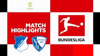 Hoffenheim vs VfL Bochum  Highlights  2 Bundesliga 202425 [upl. by Nibla]