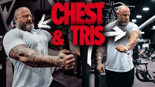 CHEST amp TRICEPS WORKOUT  MIKE VAN WYCK [upl. by Procter]