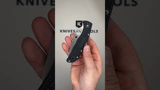 Spyderco Endela Lightweight C243SBK Black FRN serrated pocket knife [upl. by Kolnick]