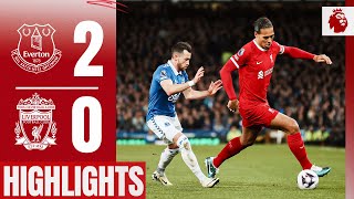 Merseyside Derby Defeat  Everton 20 Liverpool  Highlights [upl. by Ecyor]