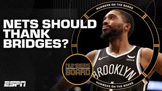 The Nets should THANK Mikal Bridges for requesting a trade 🤔  Numbers on the Board [upl. by Asik]