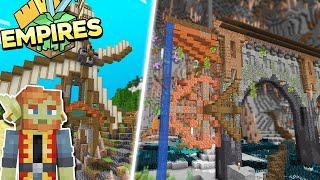 Empires  BIG BUILDS and ELYTRA COURSE Minecraft 119 Survival [upl. by Madelon]